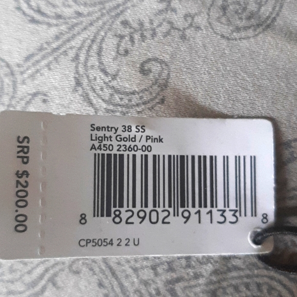 Nixon 🌸Sentry 38 🌸SS 🌸*NIB* 🌸Light Gold & Pink Watch🌸 - Picture 7 of 8